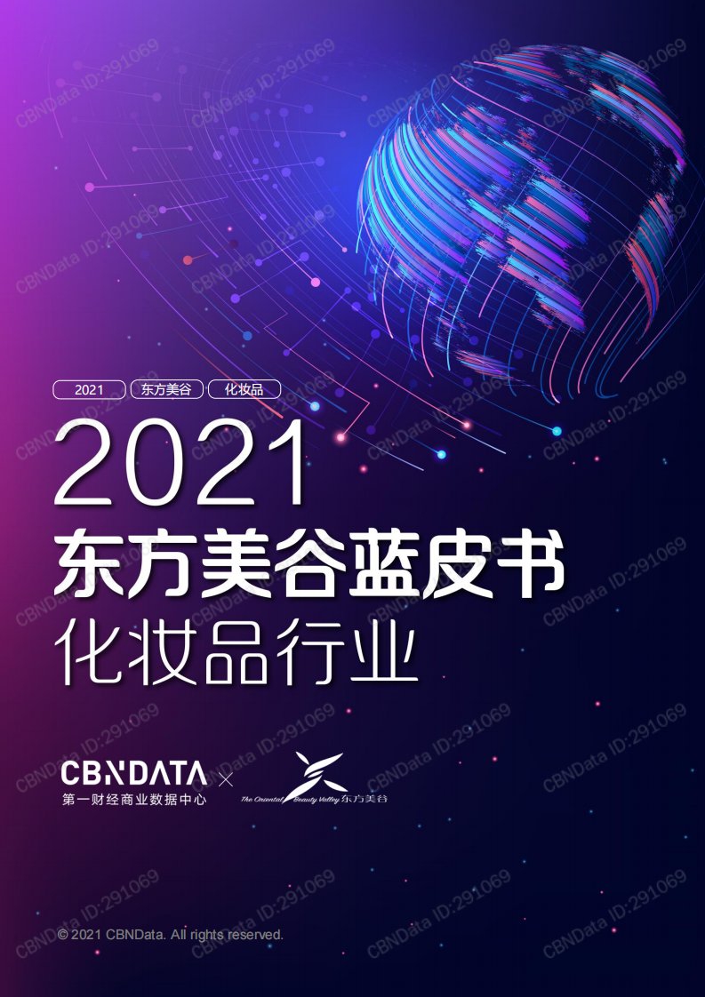 2021东方美谷蓝皮书（化妆品行业）