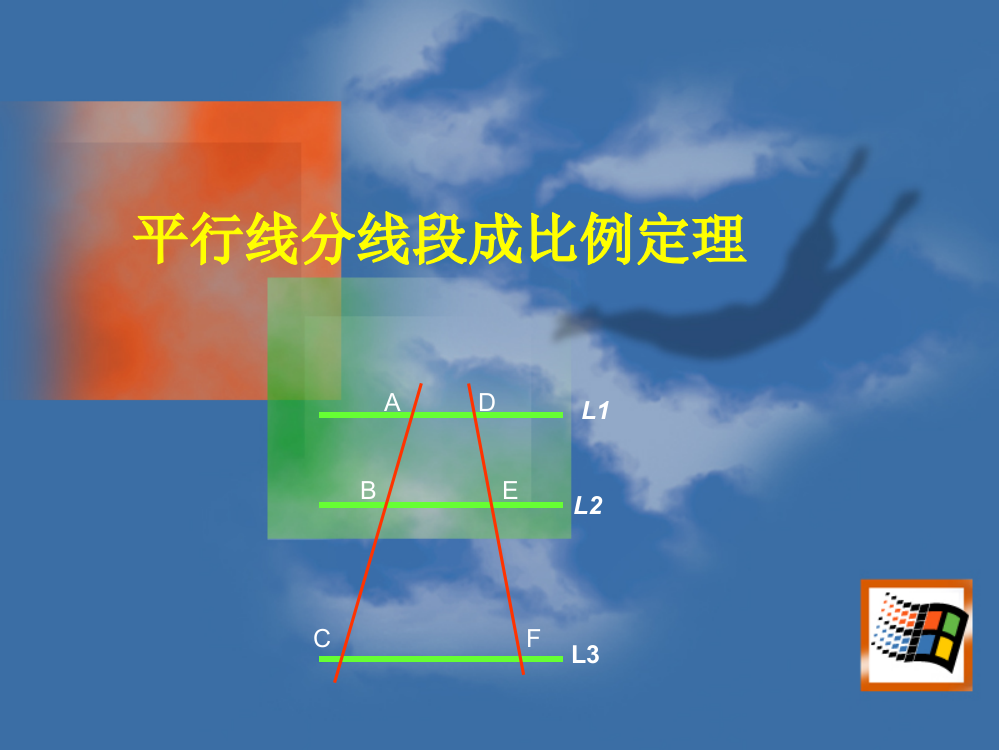 我的课件：平行线分线段成比例定理