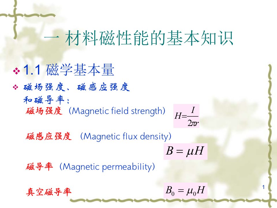 第七章稀土磁性材料