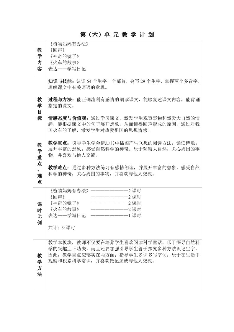 语文电子教案曹艳秋