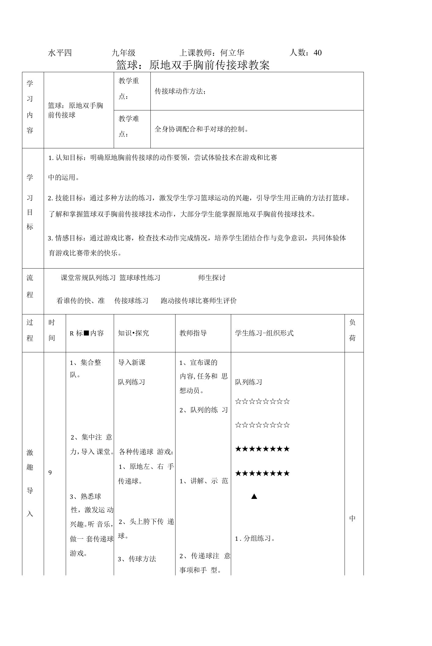 初中体育与健康第章