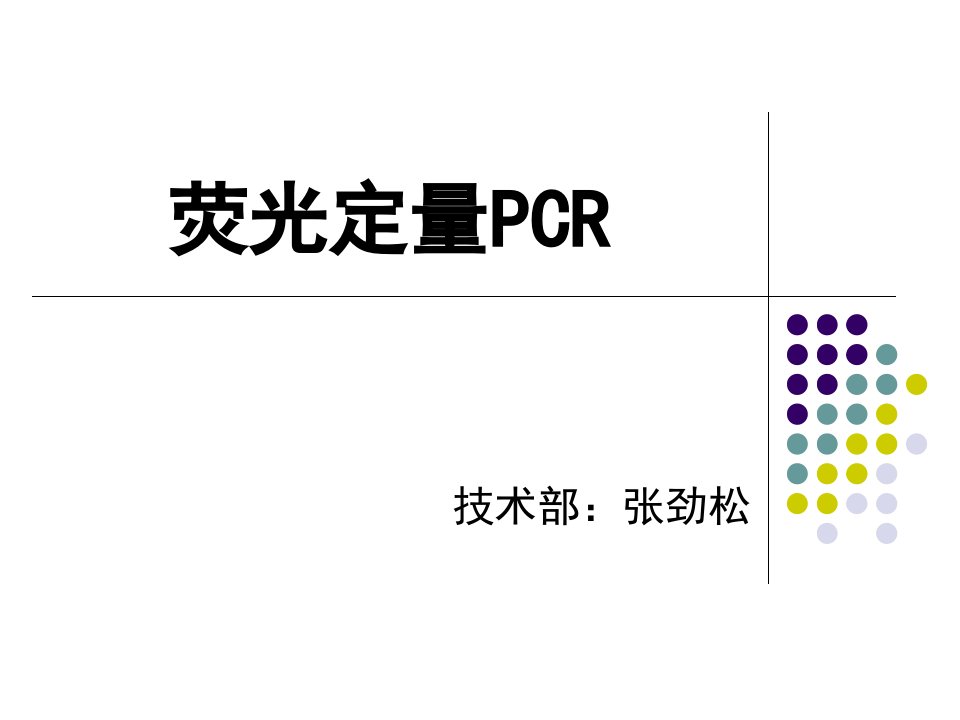 荧光定量PCR