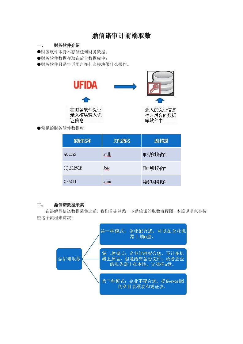 鼎信诺审计前端取数