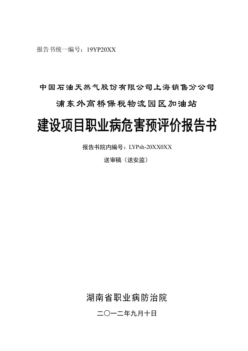 项目管理-浦东外高桥保税物流园区加油站项目