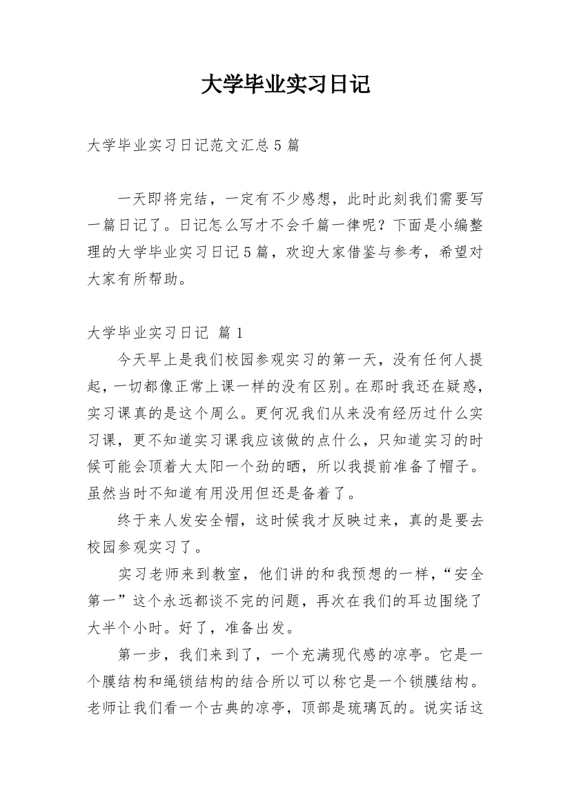 大学毕业实习日记_11