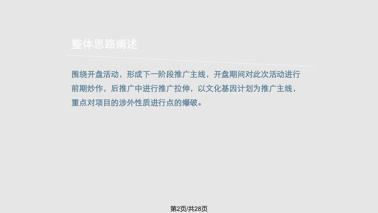 郑州国际社区中凯铂宫开盘活动策略案