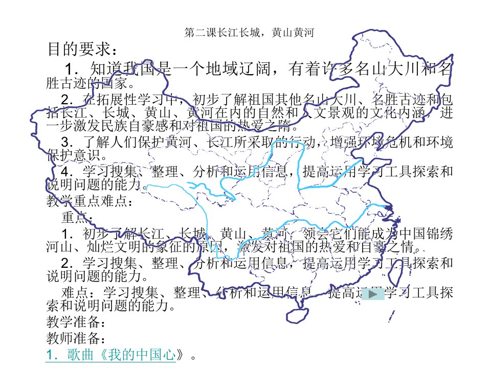 沪教版品社三上《国土辽阔》ppt课件2