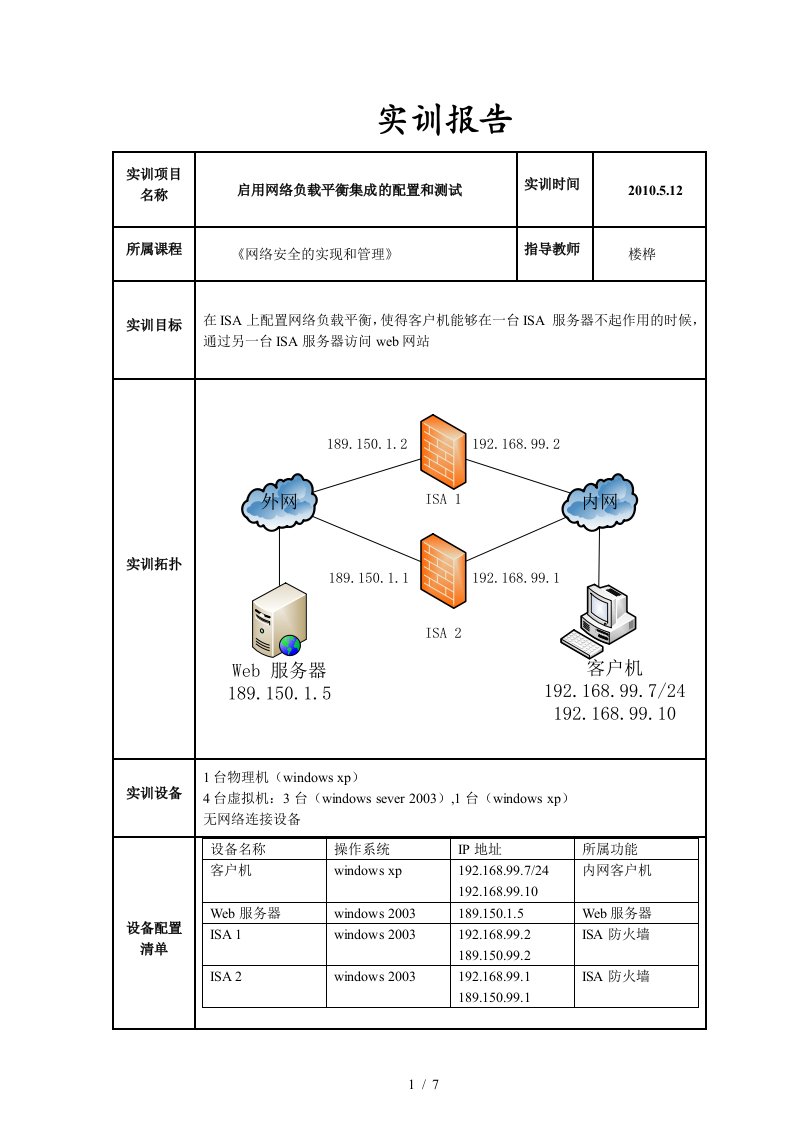 16-启用网络负载平衡集成的配置和测试[华园伟]