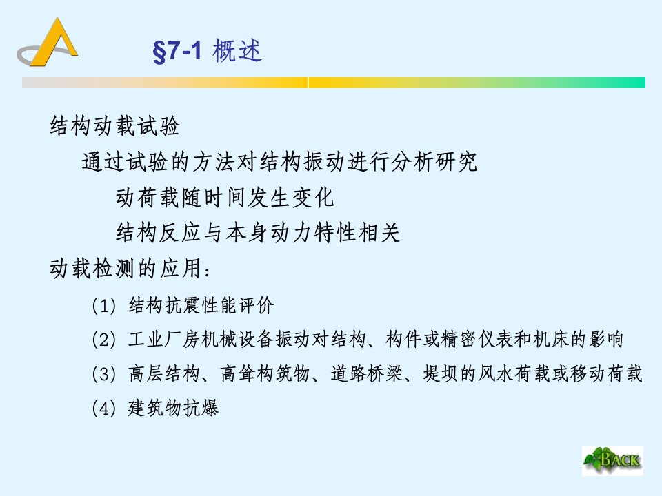 yA同济大学土木工程课件7结构动载试验