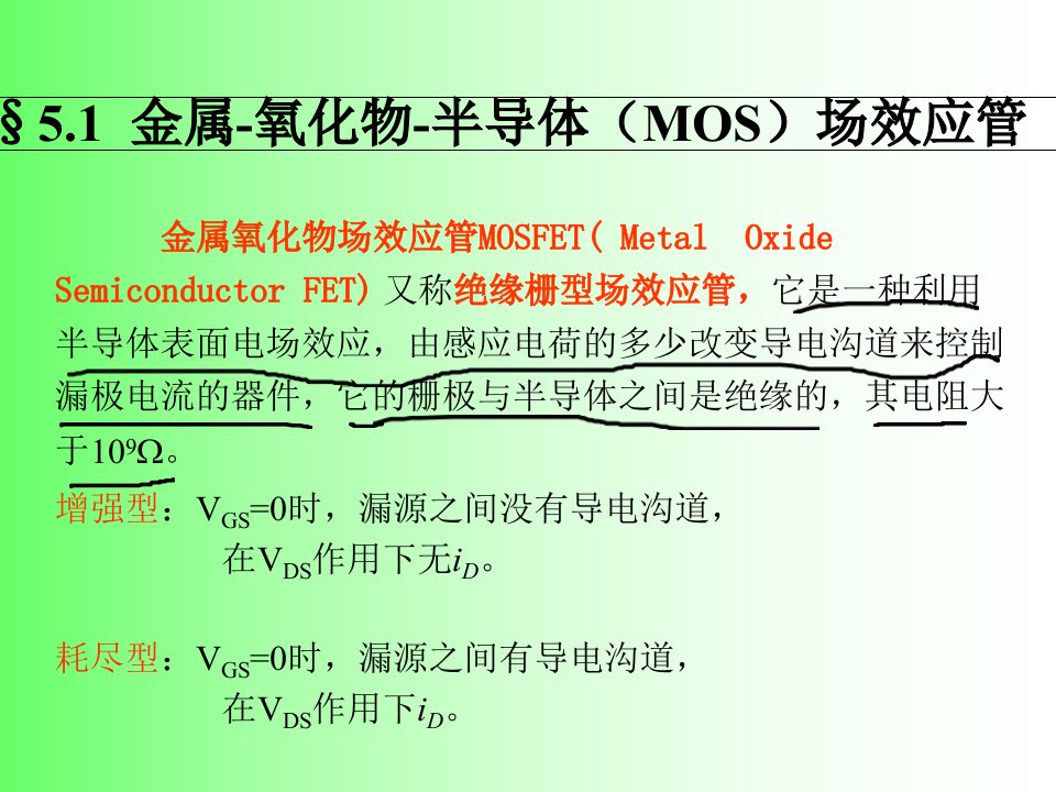 MOS管专题培训课件