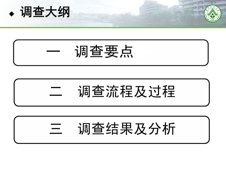 大学生课外生活调查动感模版