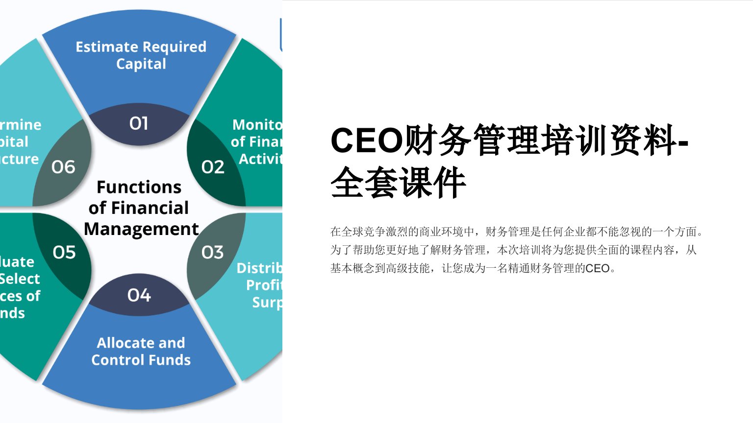 CEO财务管理培训资料-课件