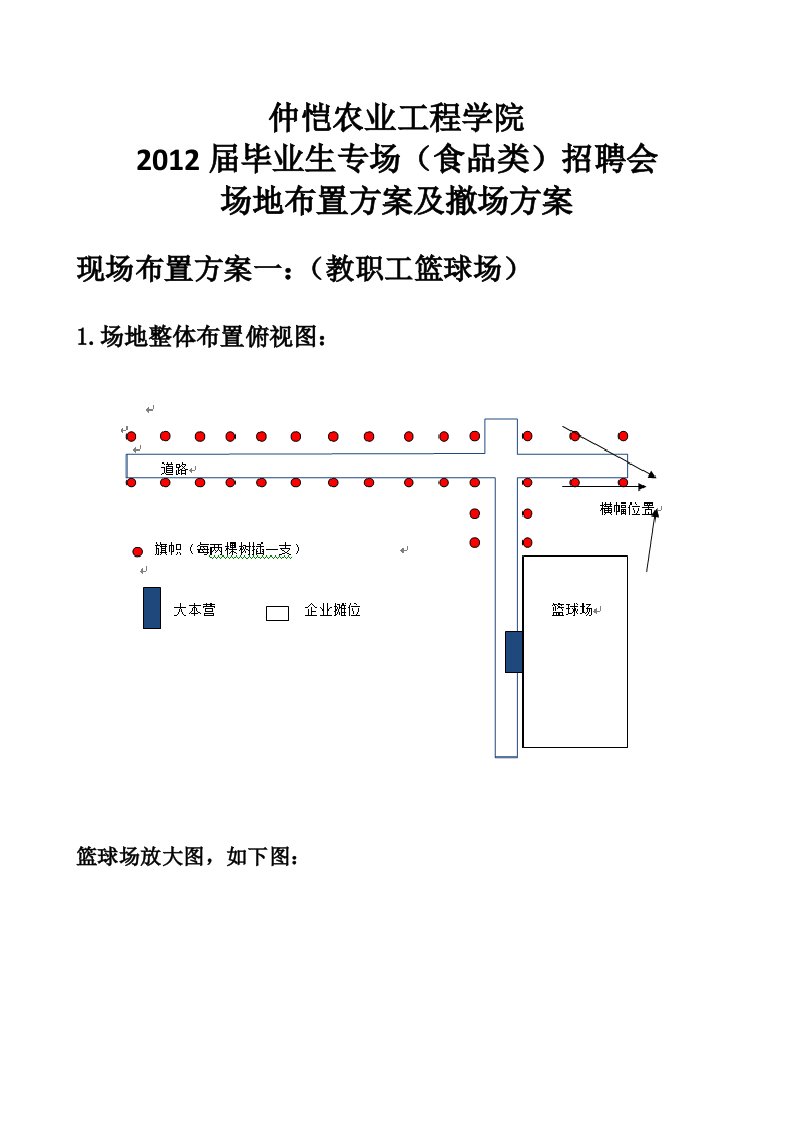 招聘会现场布置图（完整版）