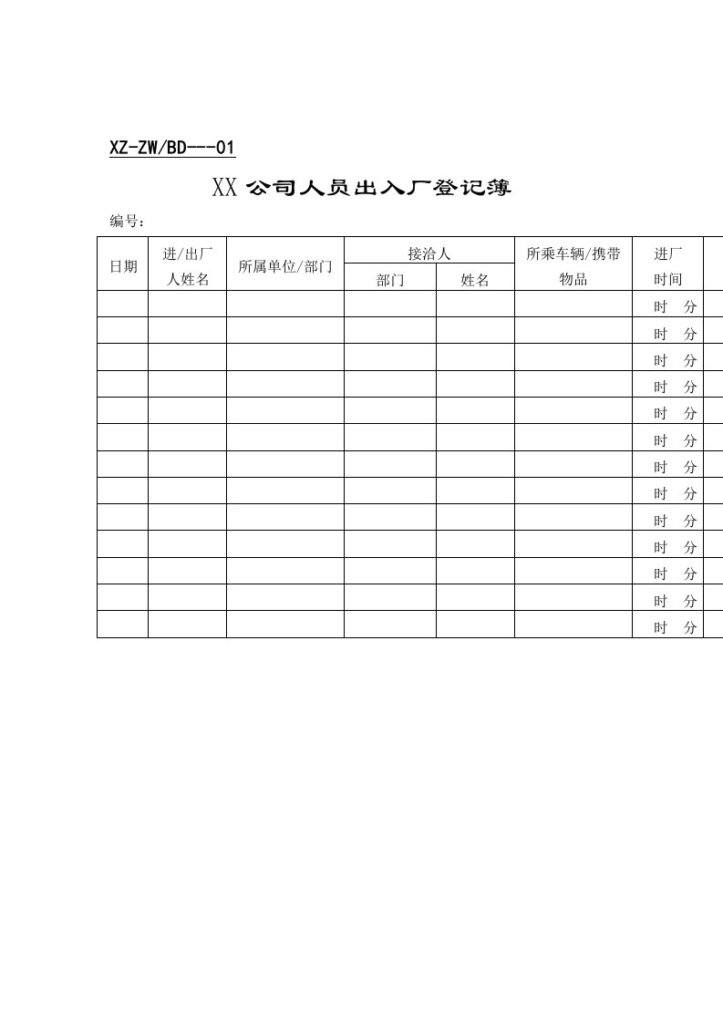 公司员工管理表格汇总