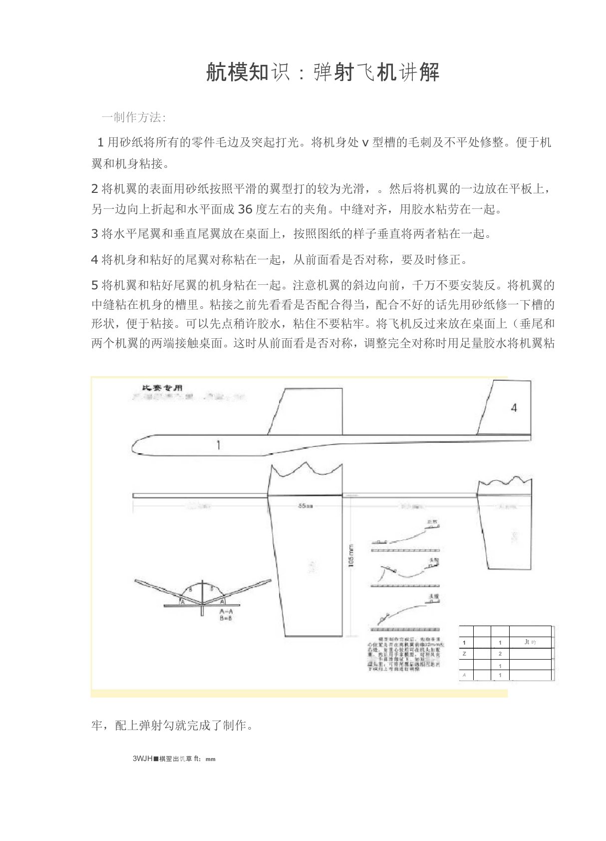 弹射飞机讲解