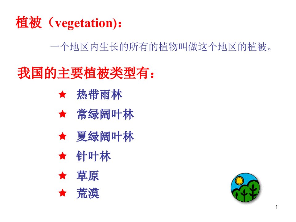 七年级生物爱护植被