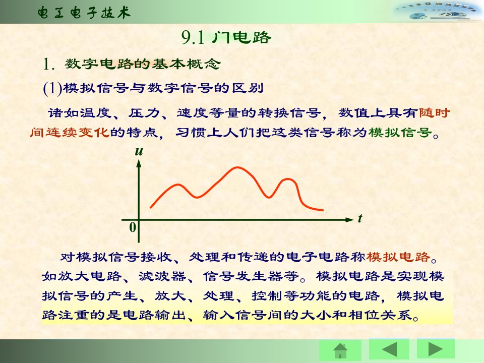 第9章门电路和组合逻辑电路