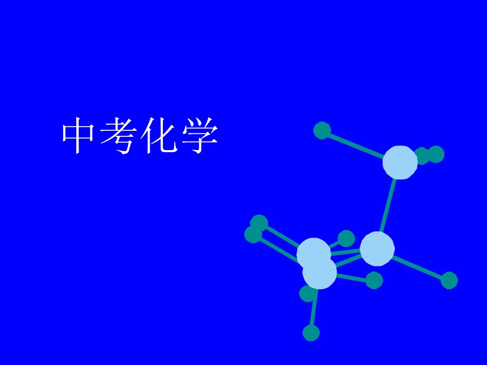 2010年中考化学专题复习精品课件探究性实验