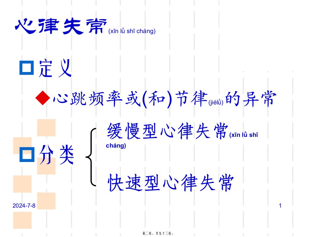 医学专题抗心律失常药杨09