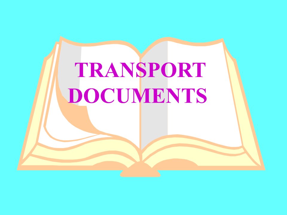 金融商务英语讲义-Transport