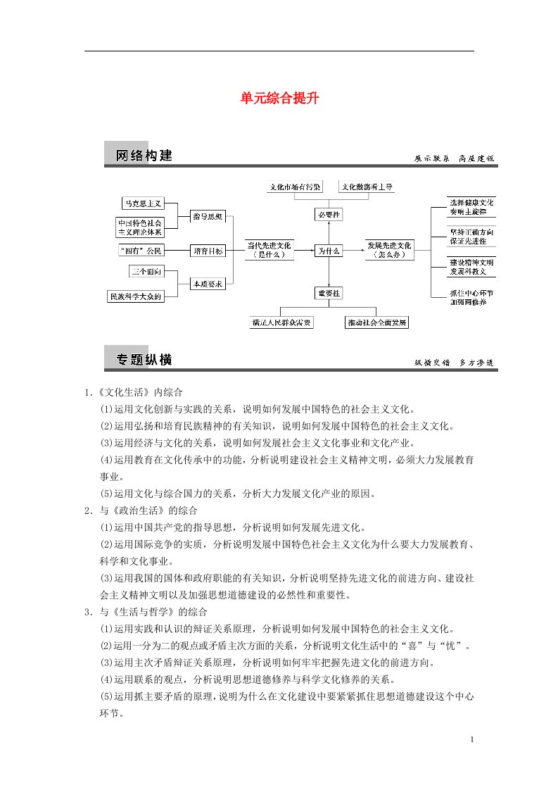 高考政治一轮总复习