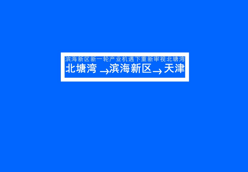 天津北塘湾滨海新区项目区域规划及营销策略报告_133页