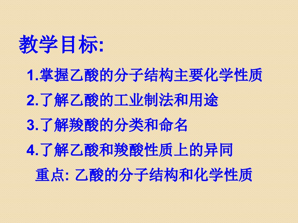 化学43乙酸羧酸课件苏教版选修