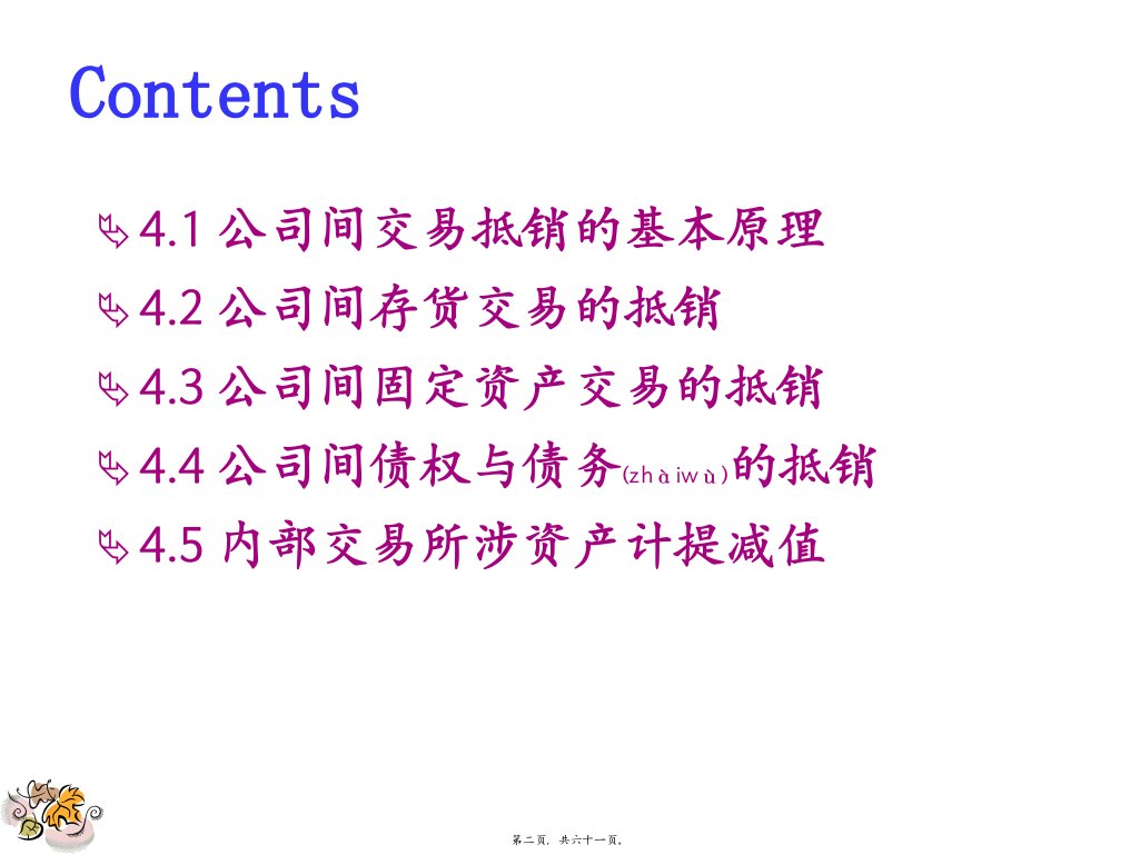 4合并会计报表共61张PPT