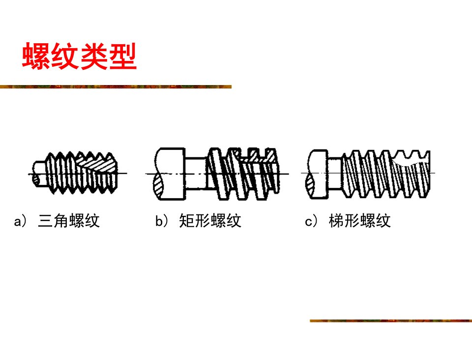 大学课件机械制造基础6.2螺纹加工