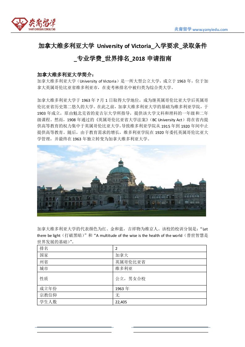 加拿大维多利亚大学