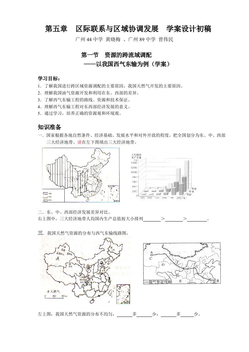 精选区际联系与区域协调发展