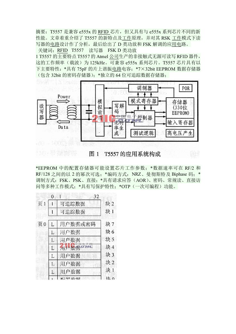 T5557读写器设计