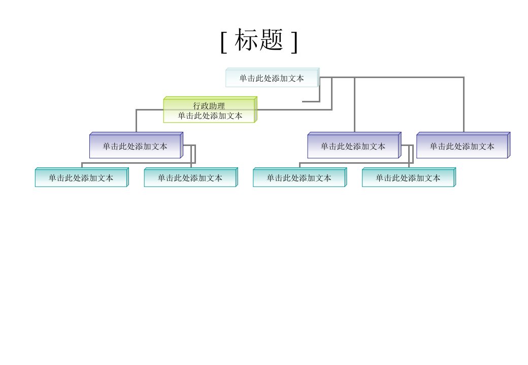 组织结构图模板集合