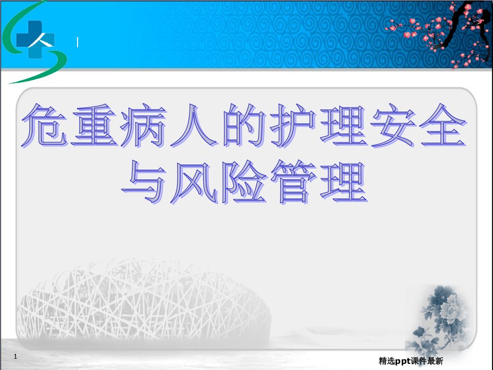 危重病人的护理安全与风险管理PPT课件