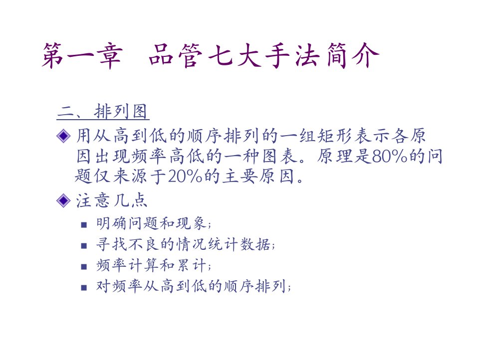 新QC七大手法简介PPT88页课件