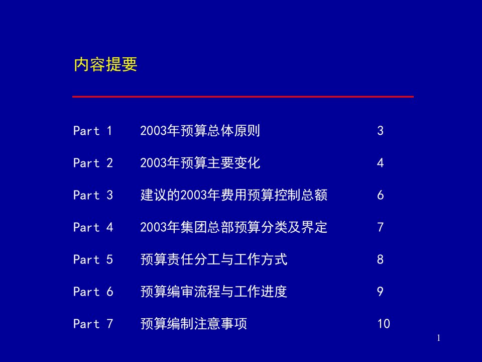 某集团预算编制的总体原则