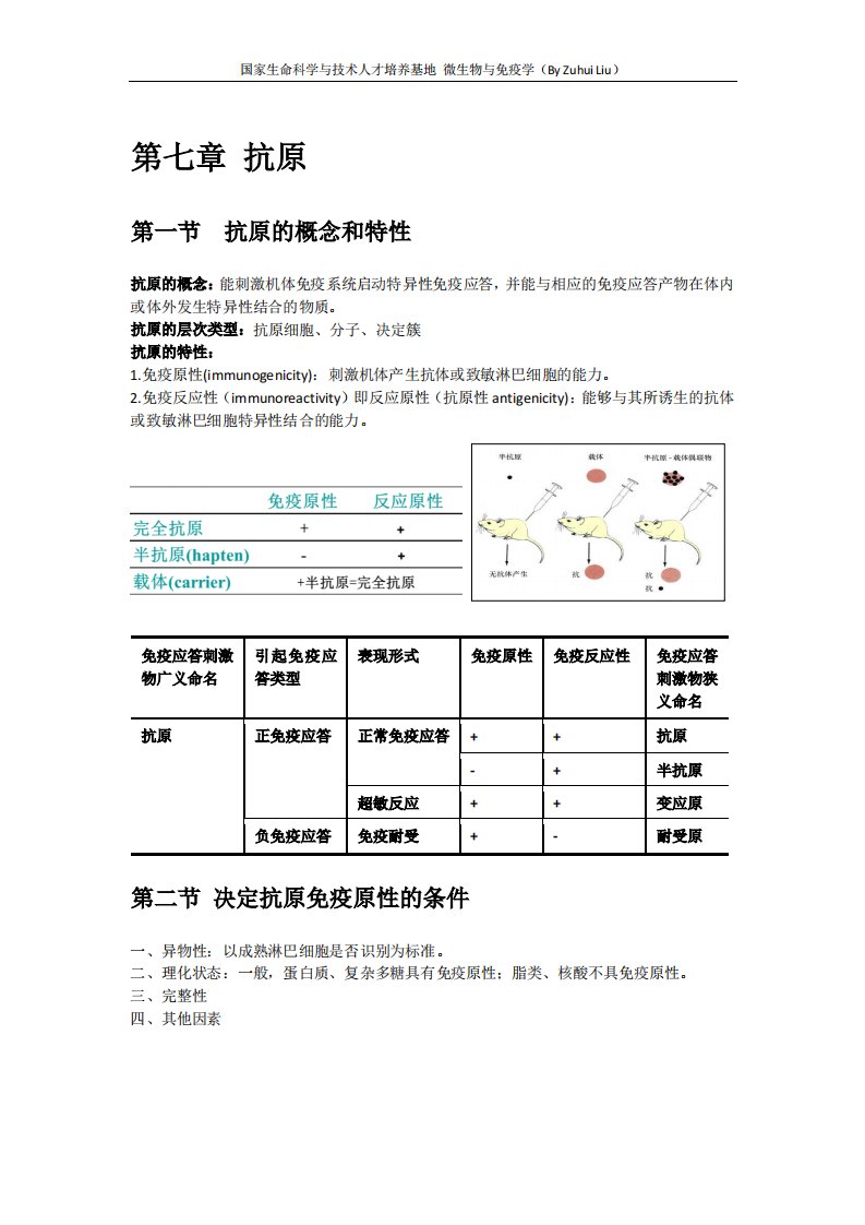 微生物与免疫学(免疫学部分)-中国药科大学