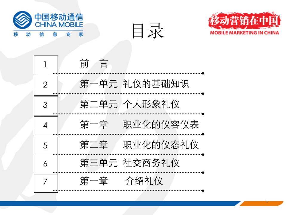 商务礼仪宜昌致尚专供