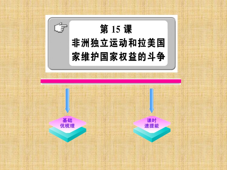 初中九年级历史下册