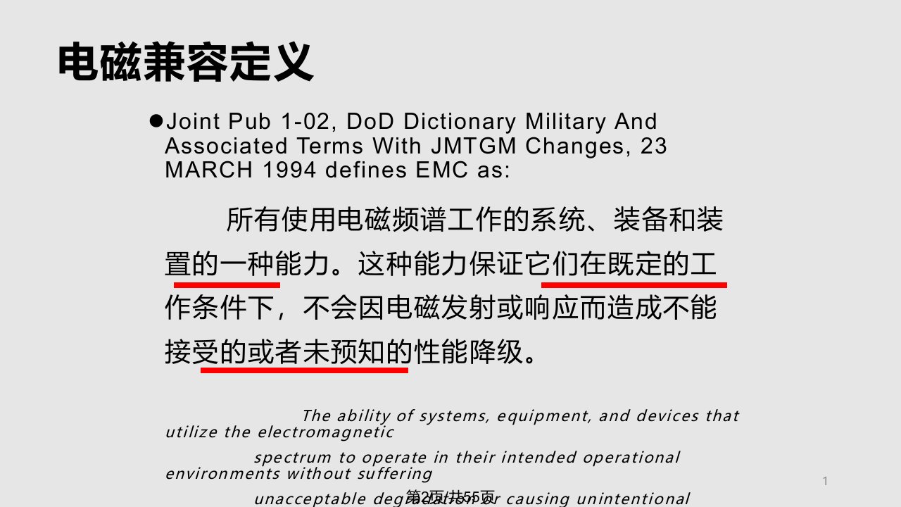 信息与通信系统级电磁兼容量化设计技术