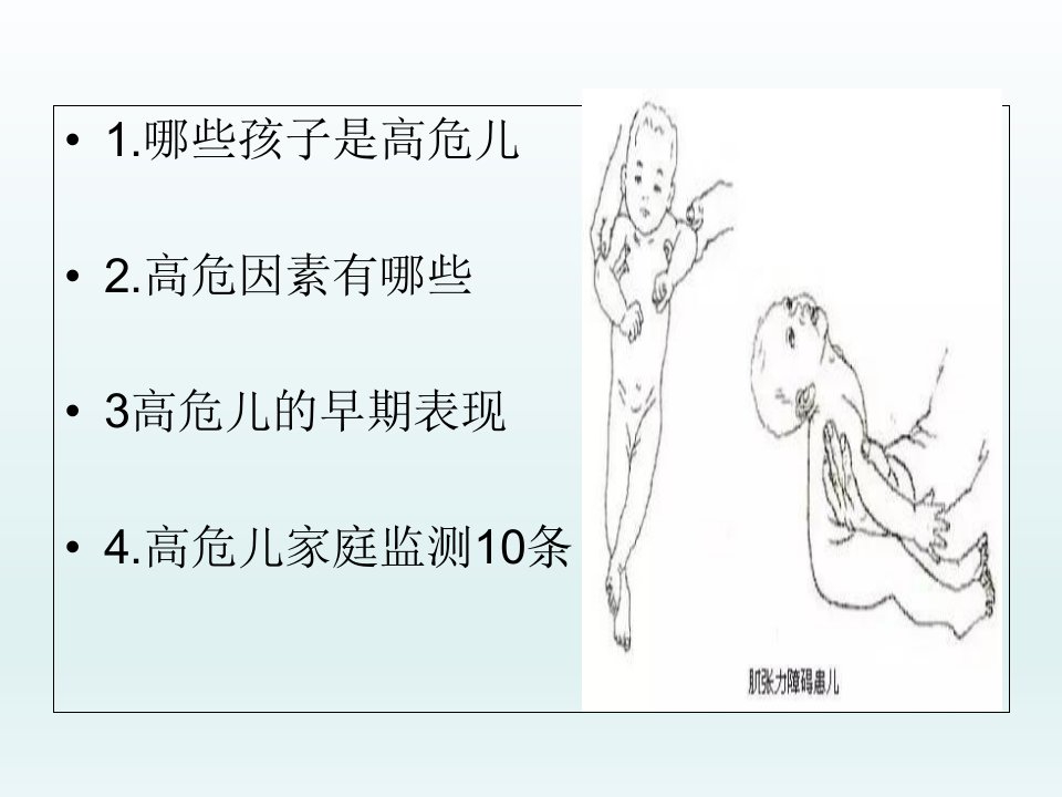 高危儿家庭识别(1)优质课件