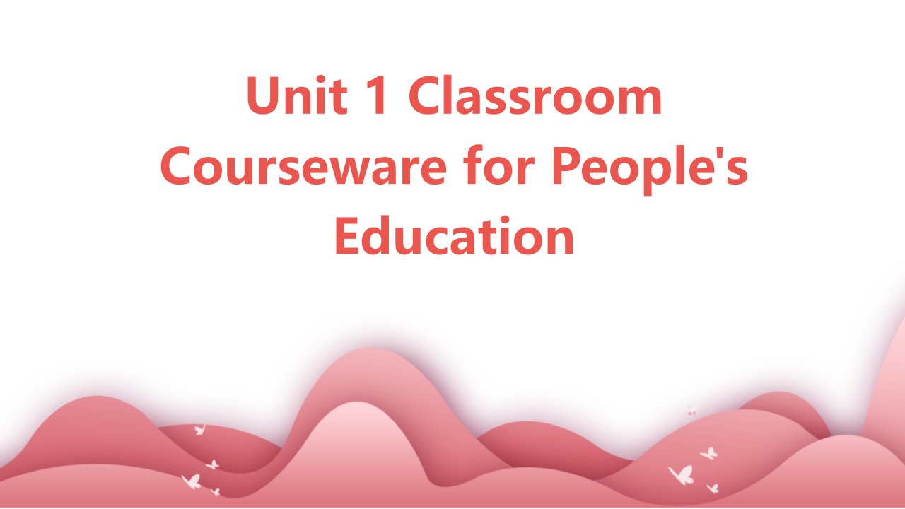 人教PEP版英语四上Unit1MyClassroom课件之三