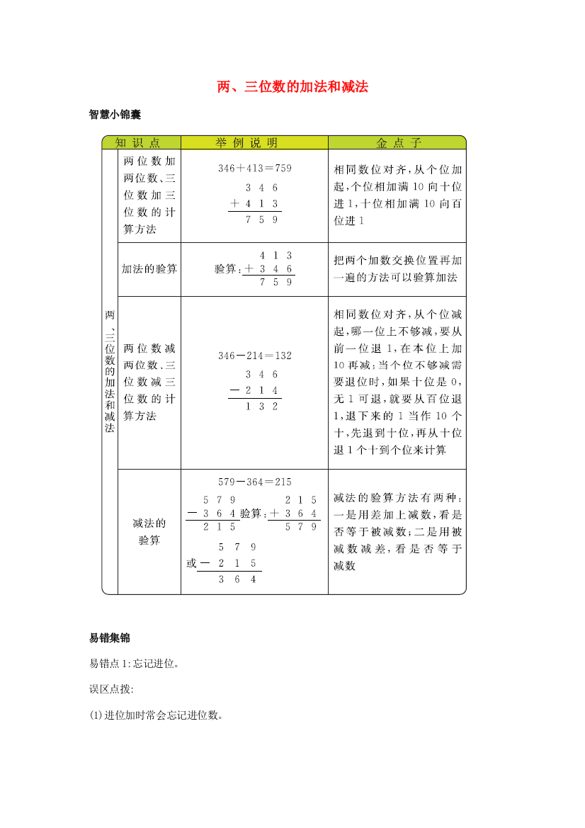 二年级数学下册