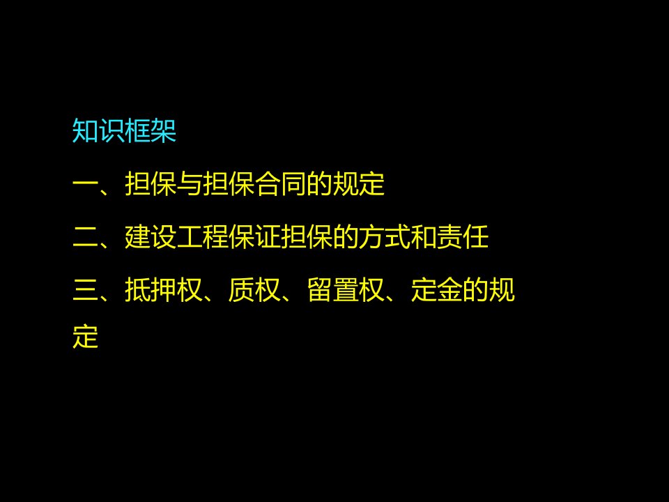 建设工程担保制度培训ppt161页课件