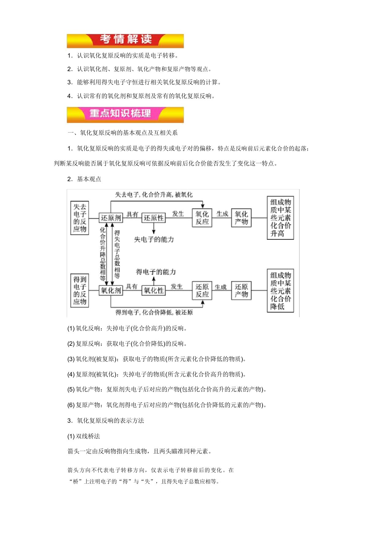 高考化学二轮复习专题氧化还原反应教学案