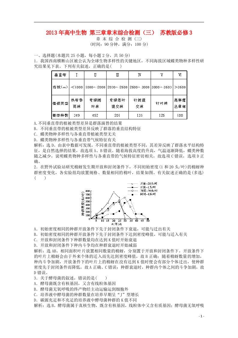 高中生物