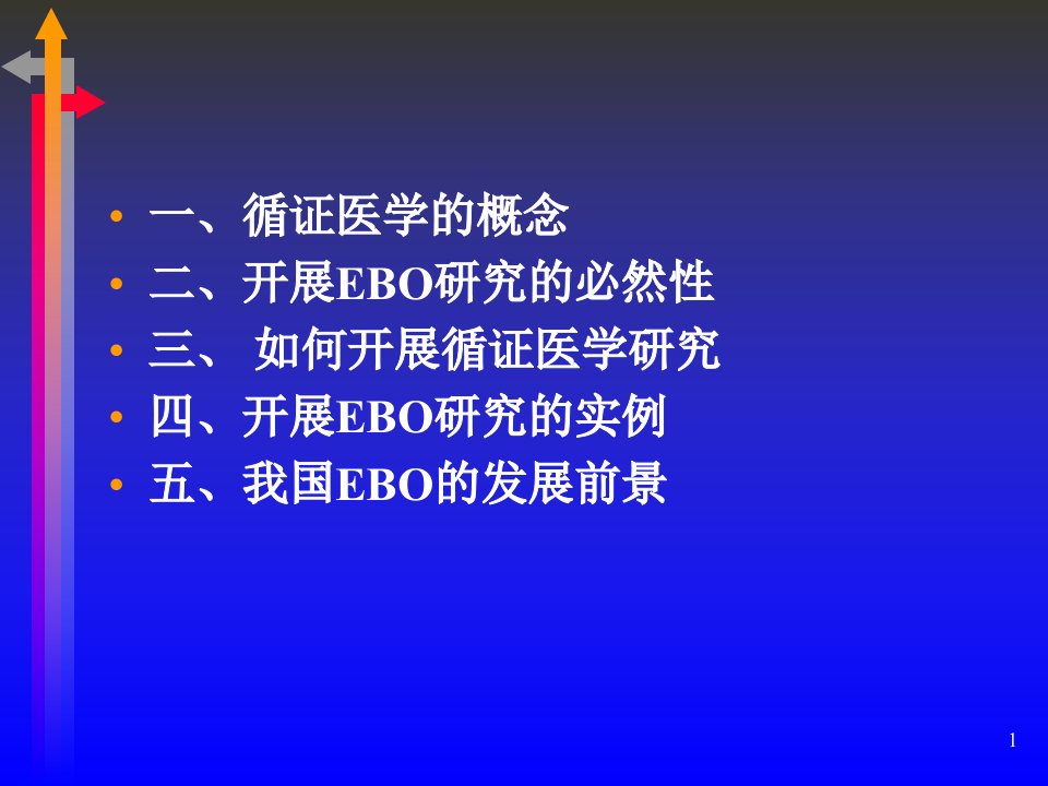 最新循证医学在眼科临床实践中的应用PPT课件