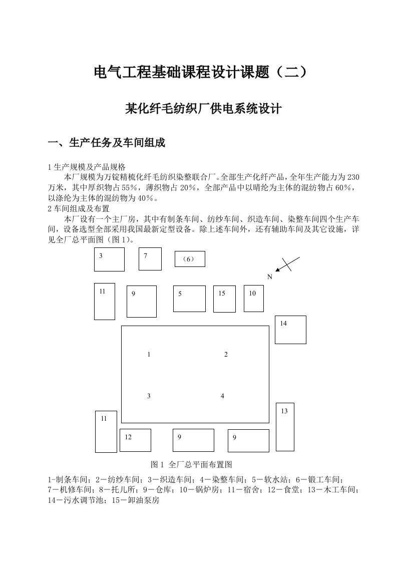 中南大学电气工程基础课程设计题