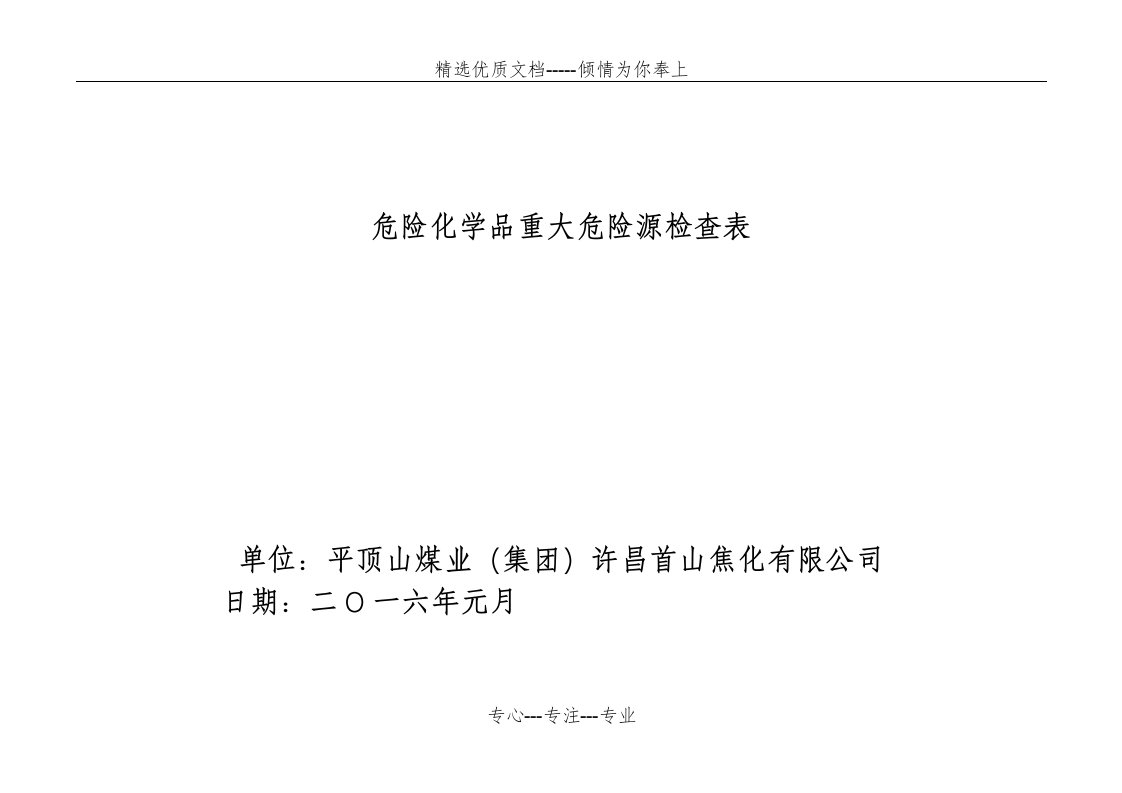 重大危险源安全检查表(共8页)