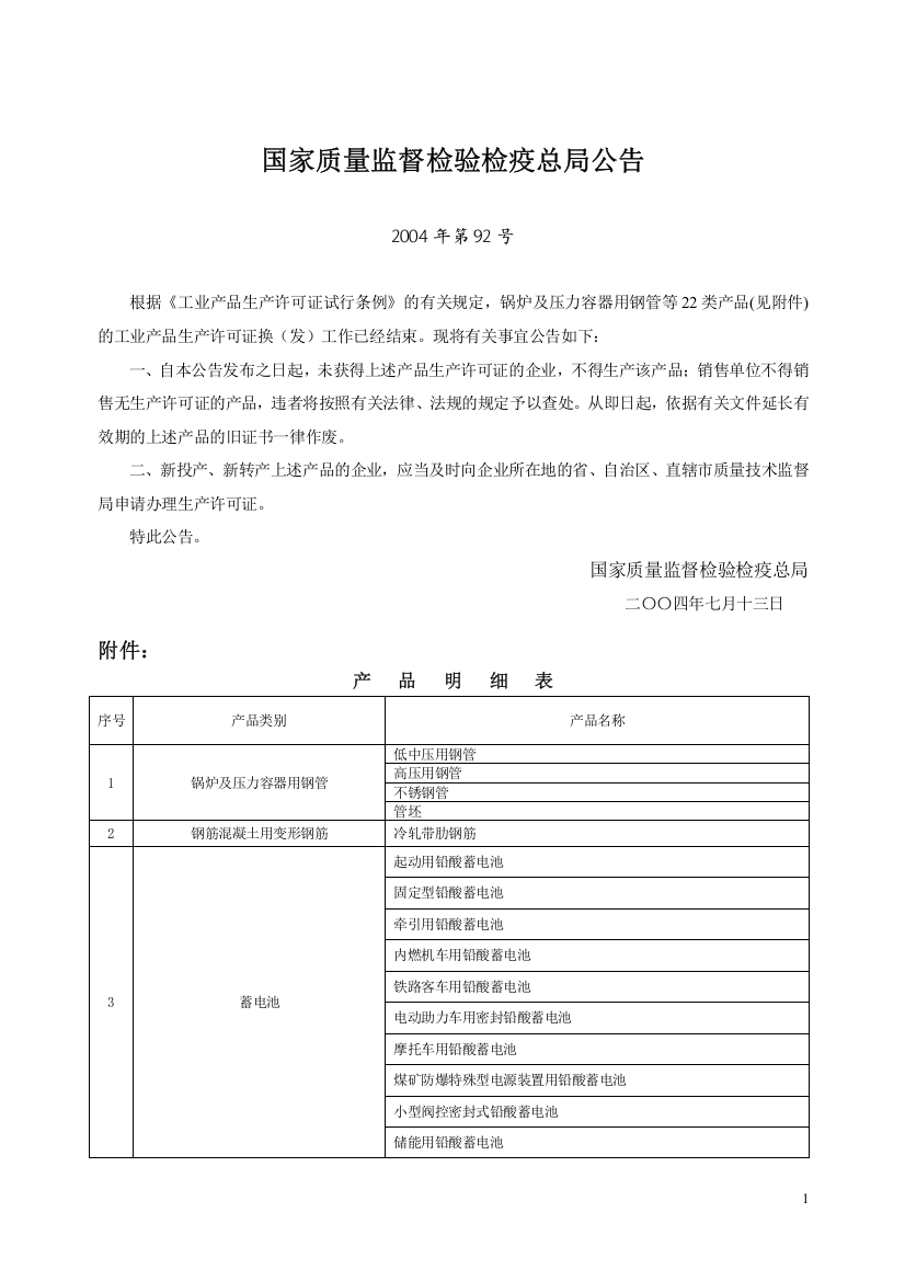 国家安全生产监督管理局令